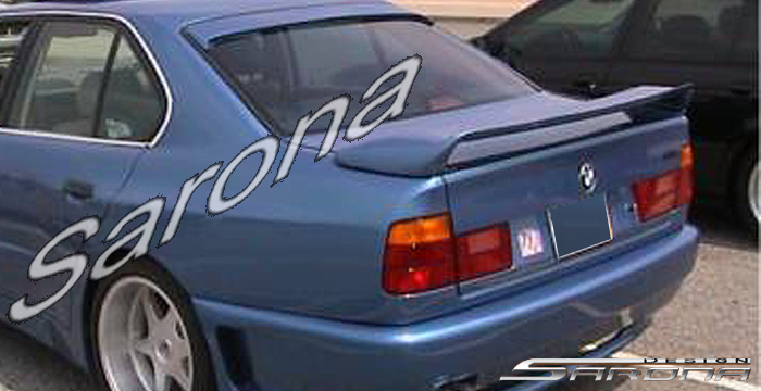 Custom BMW 5 Series Roof Wing  Sedan (1989 - 1995) - $299.00 (Manufacturer Sarona, Part #BM-004-RW)